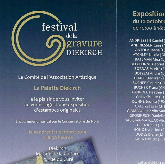 12 oct - 03 nov 2019 à Diekirch Luxembourg