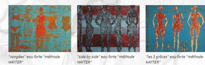 3 gravures exposées au shop du MNHA à partir de janvier 2021