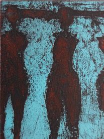 eau forte, méthode Hayter,1997
